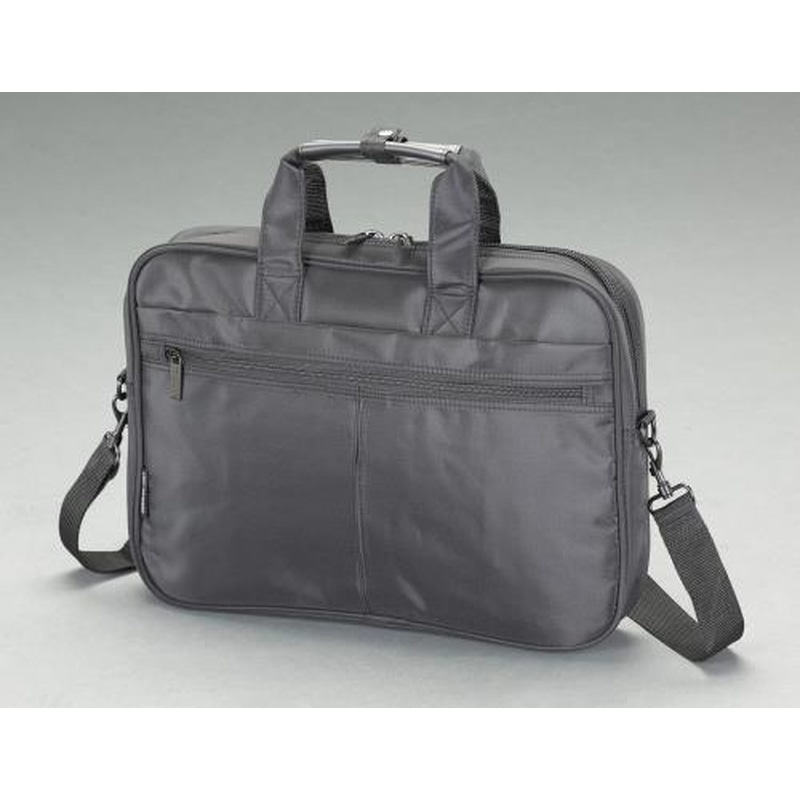 エスコ EA927AG-52 400x280x70mmビジネスバッグ(黒/B4収納) 1個（ご注文単位1個）【直送品】