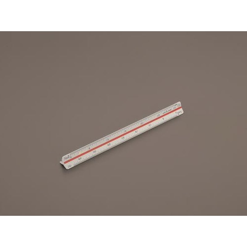 エスコ EA736B-21 15cm三角スケール［土地家屋調査士用] 1個（ご注文単位1個）【直送品】