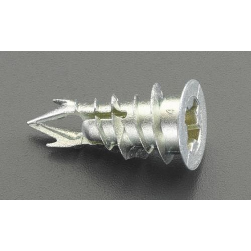 エスコ EA947AF-31 ボードアンカー(亜鉛製/25個) 1個(ご注文単位1個)【直送品】