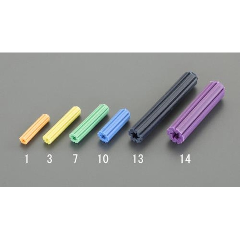 エスコ EA947AF-7 7x38mmスクリュープラグ(120個) 1個（ご注文単位1個）【直送品】