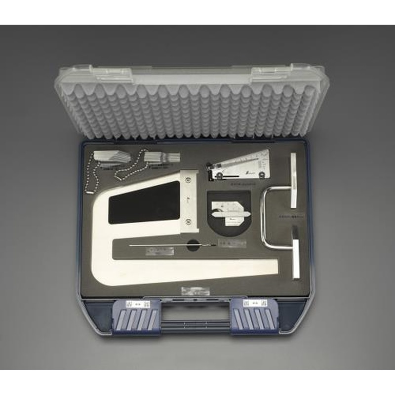 エスコ EA725EX-12 鉄骨精度測定器具(7点セット) 1個（ご注文単位1個）【直送品】