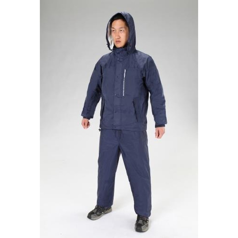 エスコ EA996XB-72[L]透湿型レインウェアー(ネイビー) 1個（ご注文単位1個）【直送品】