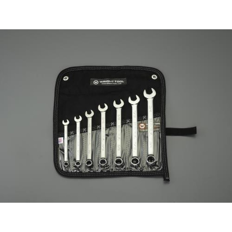 エスコ EA614BG-107 7本組/3/8”-3/4”片目片口スパナセット 1個（ご注文単位1個）【直送品】