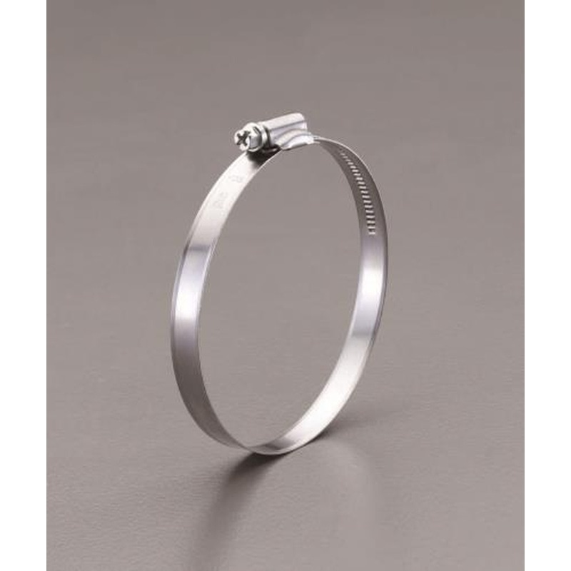 エスコ EA463AX-50 32-50mmホースクランプ(ステンレス製/10個) 1個（ご注文単位1個）【直送品】