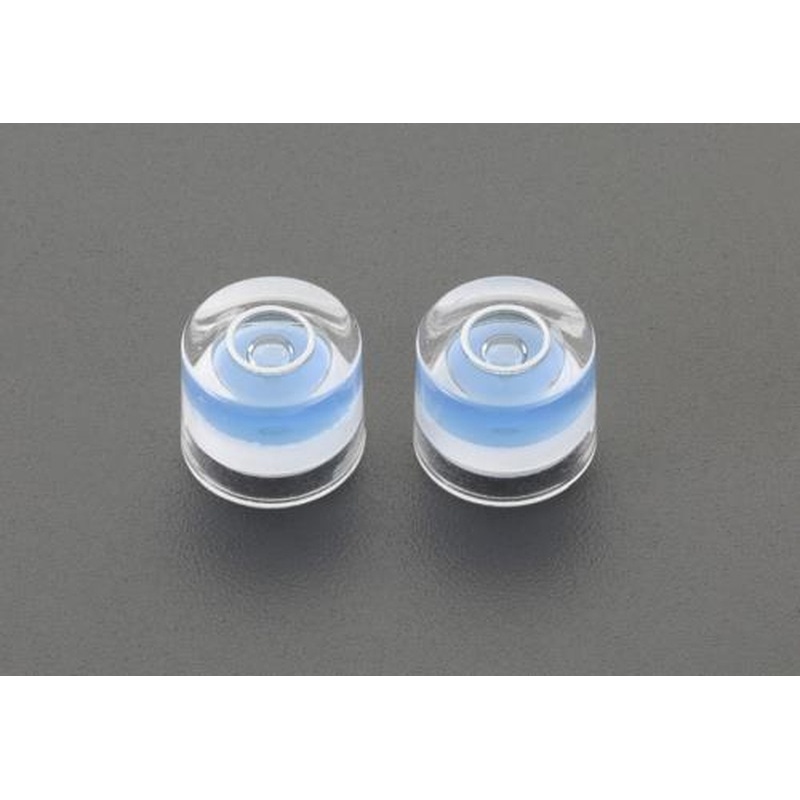 エスコ EA721K-22 11x8.5mm目玉レベル(2個入) 1個（ご注文単位1個）【直送品】