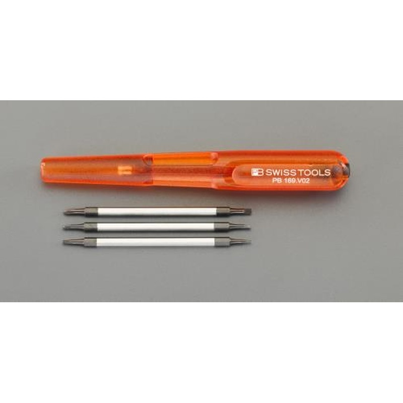 エスコ EA552-17 差替式精密ドライバーセット 1個（ご注文単位1個）【直送品】