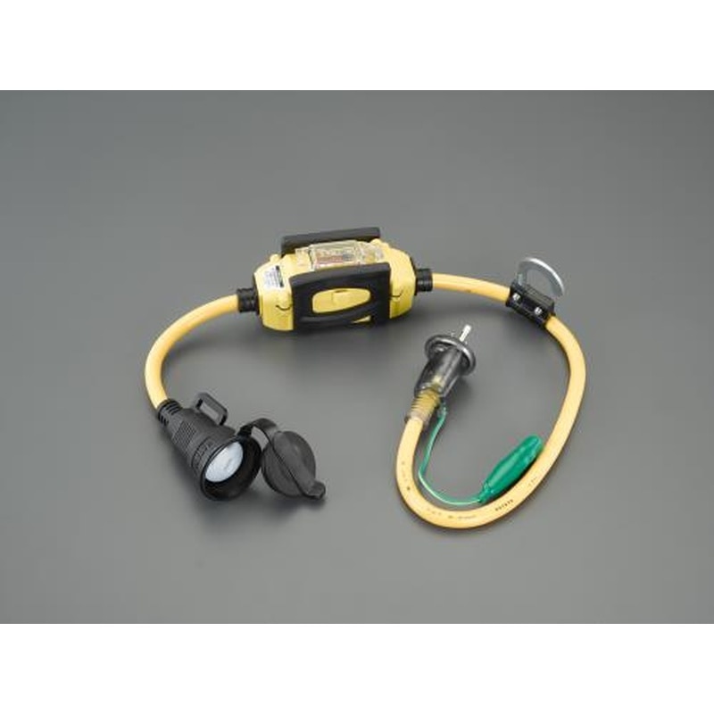 エスコ EA940MH-20 15Ax0.7m漏電遮断器付延長コード 1個（ご注文単位1個）【直送品】