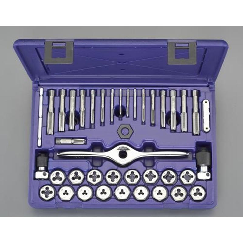 エスコ EA829VK-11 タップダイスセット(NC，NF，NPT) 1個（ご注文単位1個）【直送品】