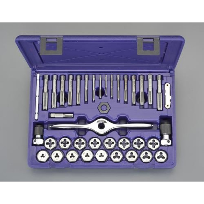 エスコ EA829VK-12 タップダイスセット(メトリック，BSP) 1個（ご注文単位1個）【直送品】