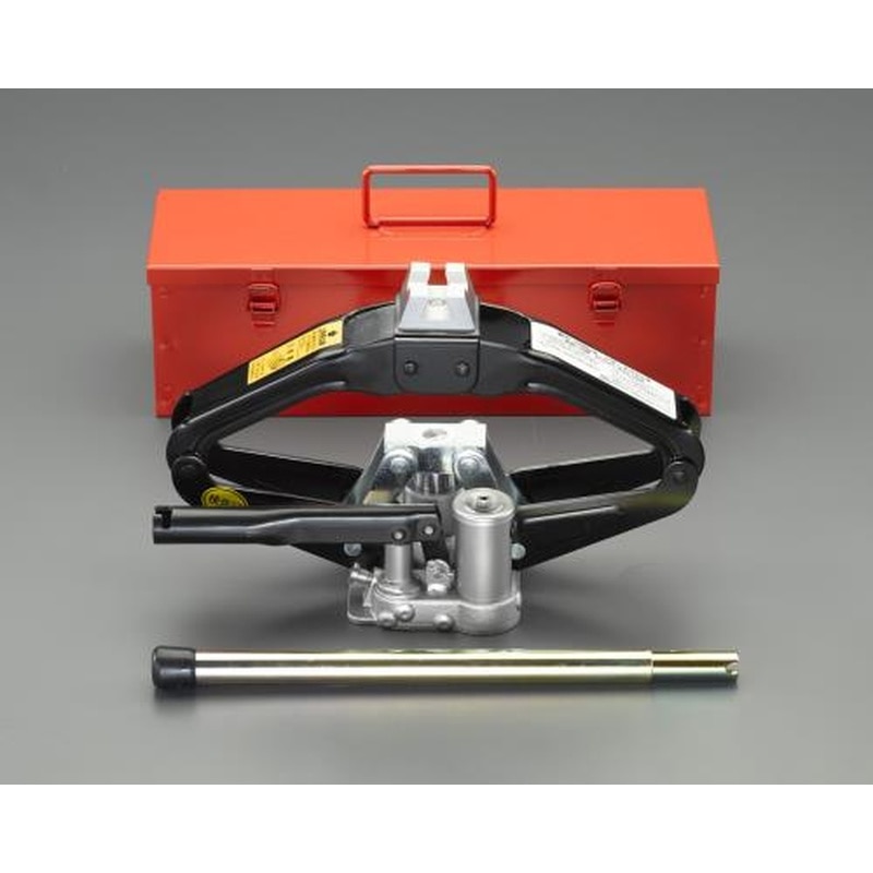 エスコ EA993LA-20 1.0ton/121-381mmパンタグラフジャッキ(油圧式) 1個（ご注文単位1個）【直送品】