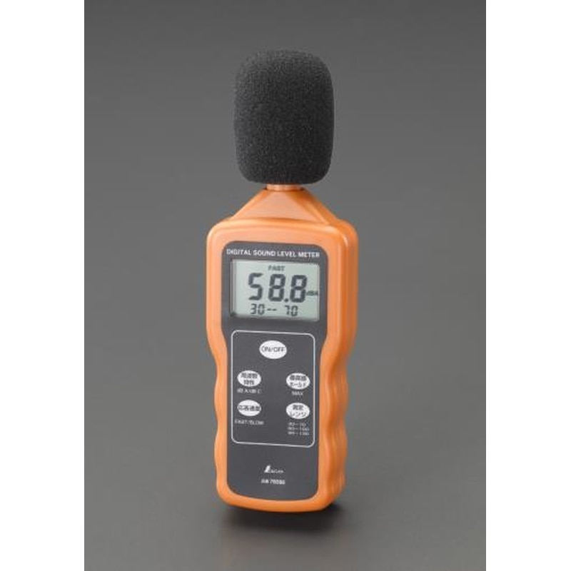 エスコ EA706CD-6 デジタル騒音計 1個（ご注文単位1個）【直送品】
