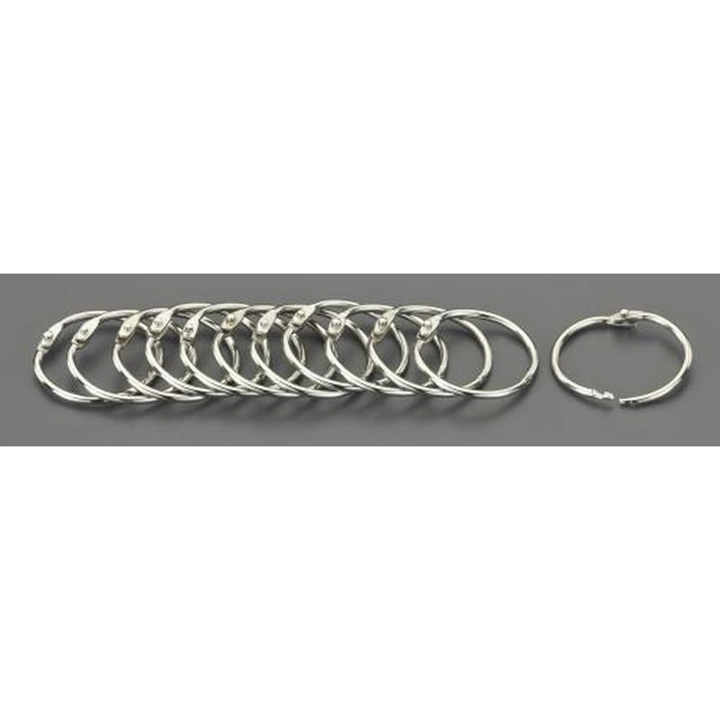 エスコ EA762FA-61 24mmカードリング(12個) 1個（ご注文単位1個）【直送品】