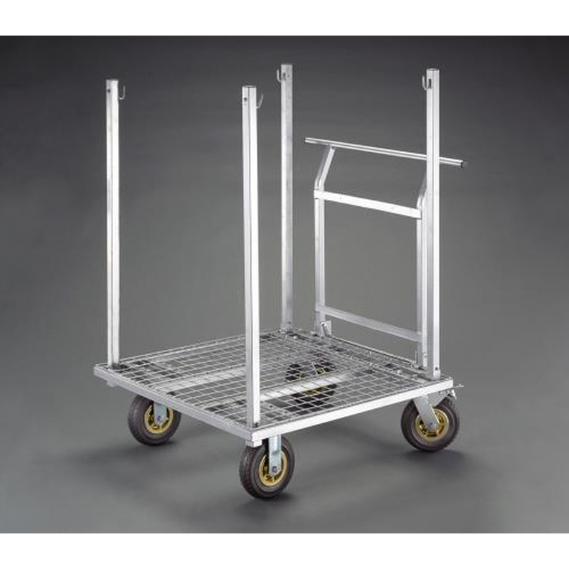 エスコ EA520DB-30 850x850mmタイヤ付フレコンスタンド 1個（ご注文単位1個）【直送品】