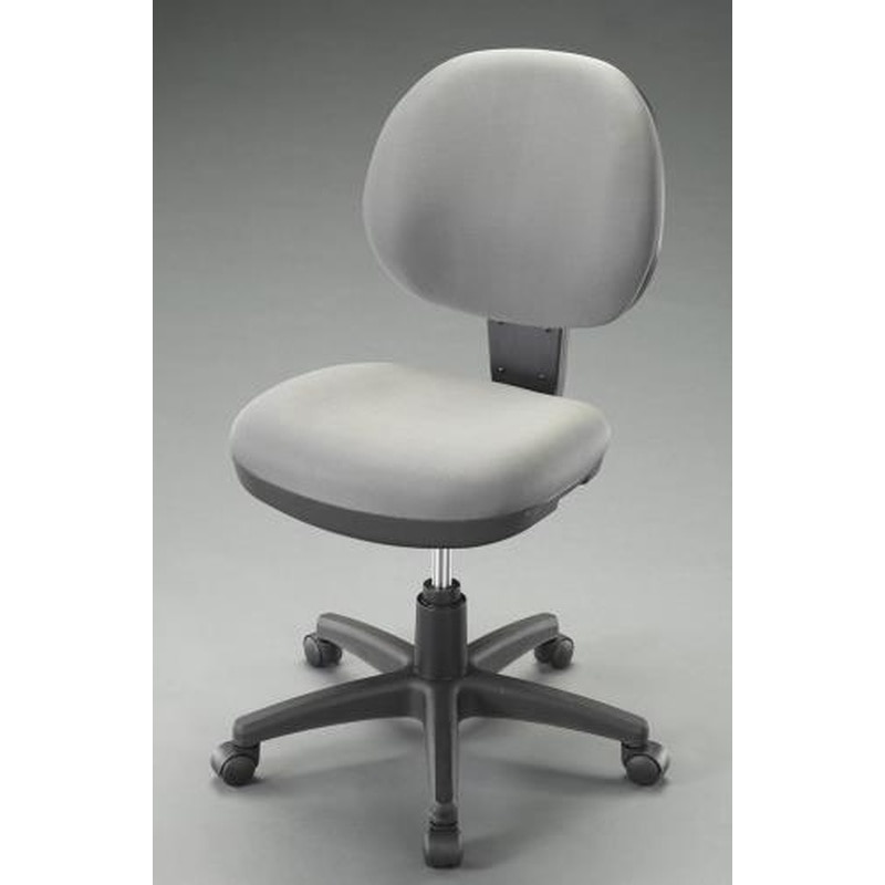 エスコ EA956XB-31 ビジネスチェアー(グレー) 1個（ご注文単位1個）【直送品】