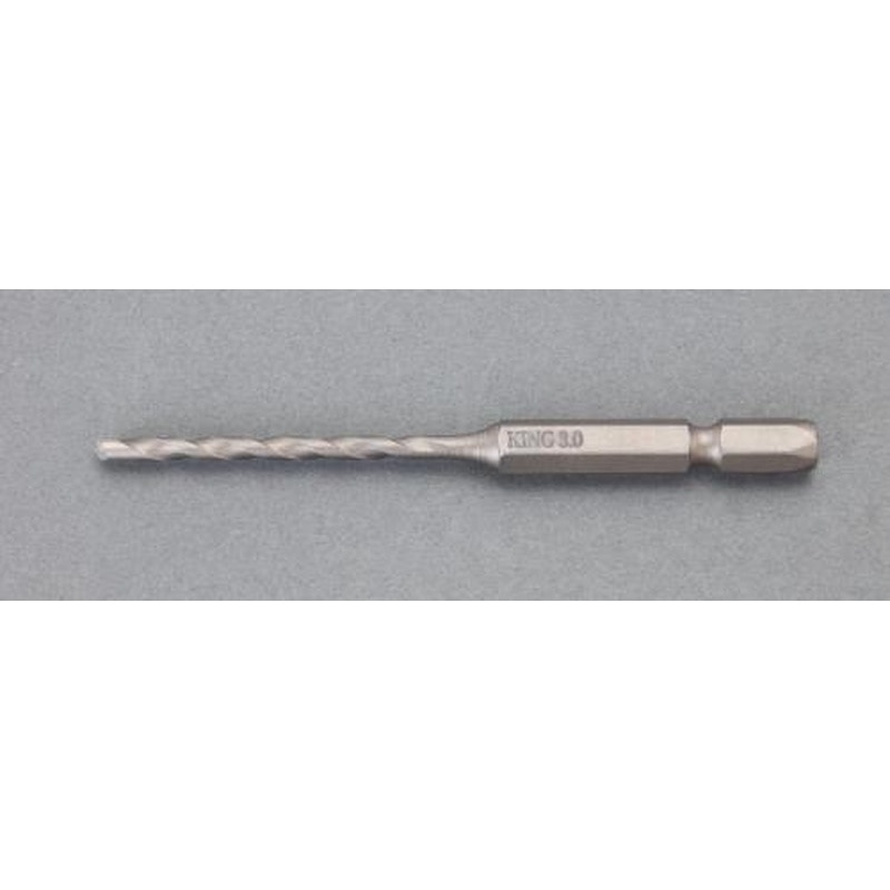 エスコ EA824BS-3.2 3.2x90mmマルチドリル(六角軸) 1個（ご注文単位1個）【直送品】