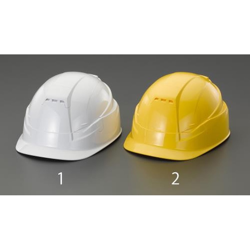 エスコ EA998AJ-2 防災用ヘルメット・黄(折畳式/収納袋付) 1個(ご注文単位1個)【直送品】