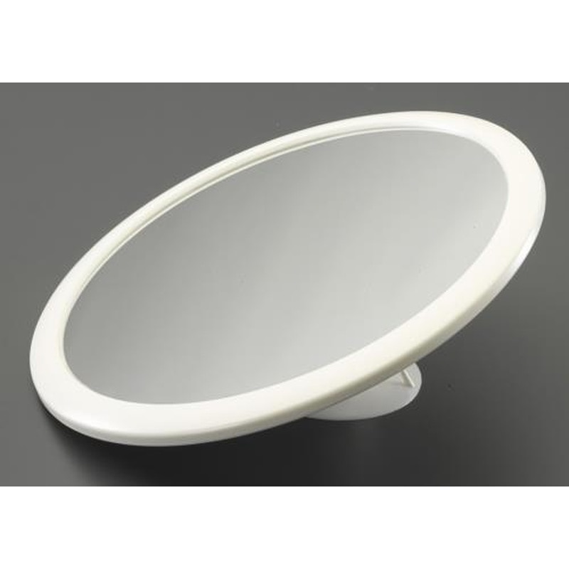 エスコ EA724YC-12 φ200mm平面ミラー(樹脂製/曇り止付) 1個（ご注文単位1個）【直送品】