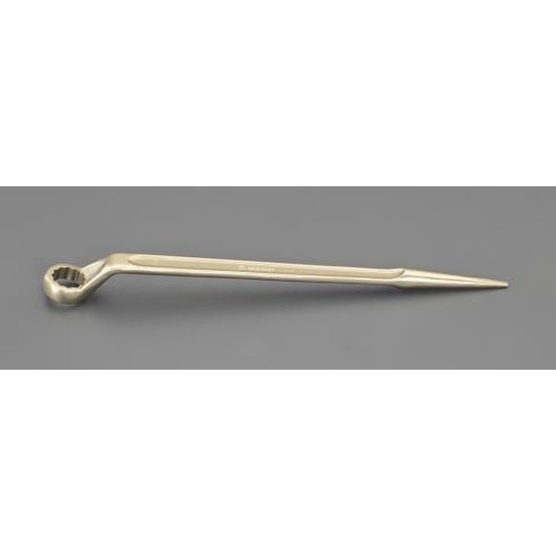 エスコ EA643BG-36 36mm片口メガネレンチ(シノ付・ノンスパーキング) 1個(ご注文単位1個)【直送品】