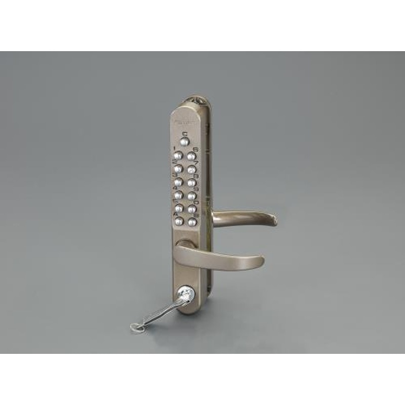 エスコ EA951KF-32 30-45mmデジタル面付錠(鍵付) 1個(ご注文単位1個)【直送品】