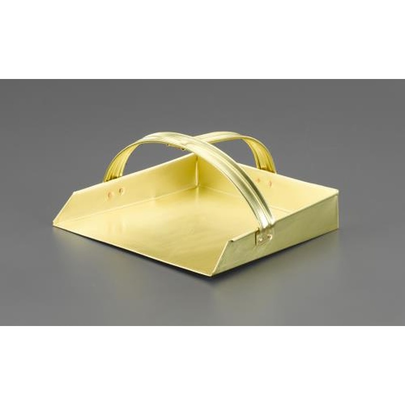 エスコ EA643HC-23 270x250mmダストパン(ノンスパーキング・真鍮製) 1個（ご注文単位1個）【直送品】