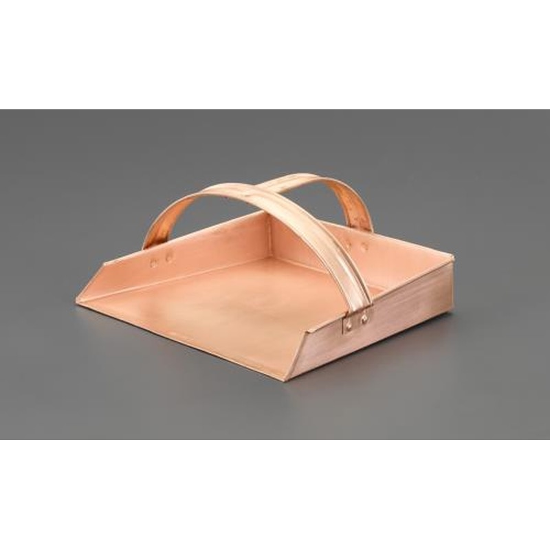 エスコ EA643HC-24 270x250mmダストパン(ノンスパーキング・銅製) 1個（ご注文単位1個）【直送品】