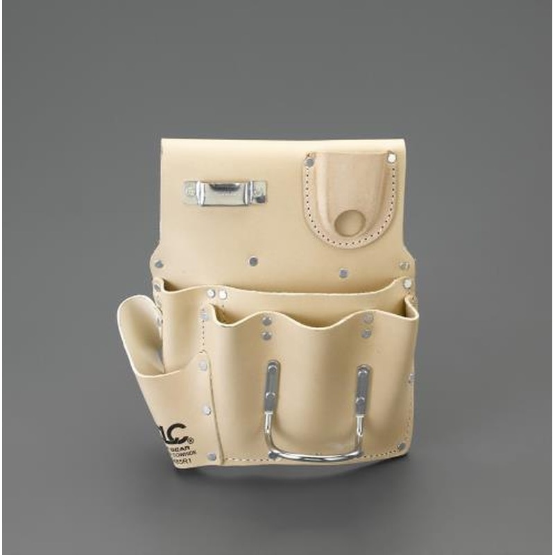 エスコ EA925CC-13[8ポケット]ツールポーチ 1個（ご注文単位1個）【直送品】