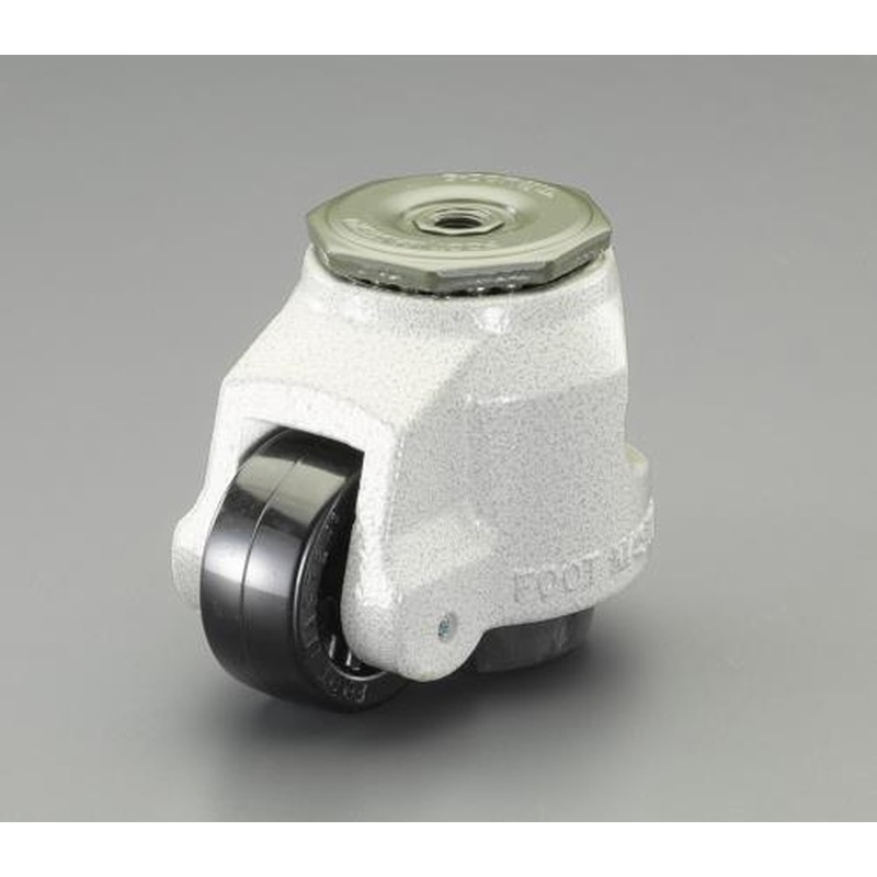 エスコ EA986TL-12 63mmレベリングキャスター(ブレーキ付・自在) 1個（ご注文単位1個）【直送品】