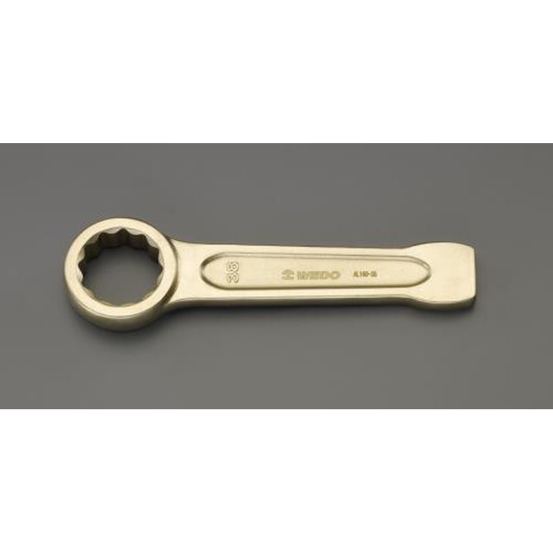 エスコ EA643BJ-34 34mm打撃メガネレンチ(ノンスパーキング) 1個（ご注文単位1個）【直送品】