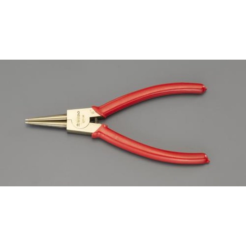 エスコ EA643GD-6 200mmスナップリングプライヤー(EX・ノンスパーキング) 1個（ご注文単位1個）【直送品】