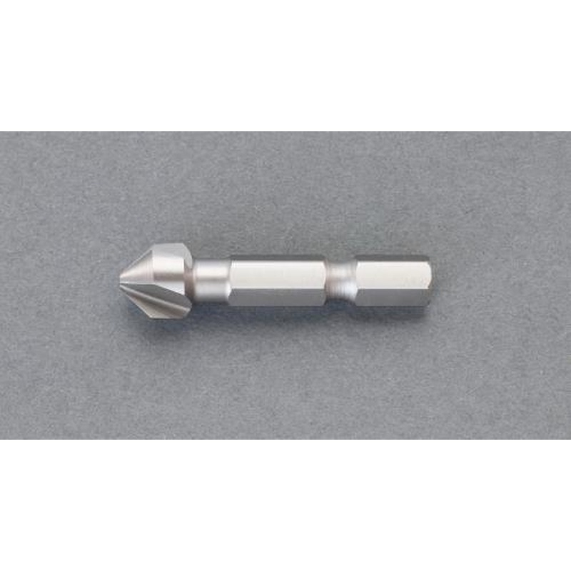 エスコ EA827JA-6 6.3mmカウンターシンク(1/4”六角軸・HSS) 1個(ご注文単位1個)【直送品】