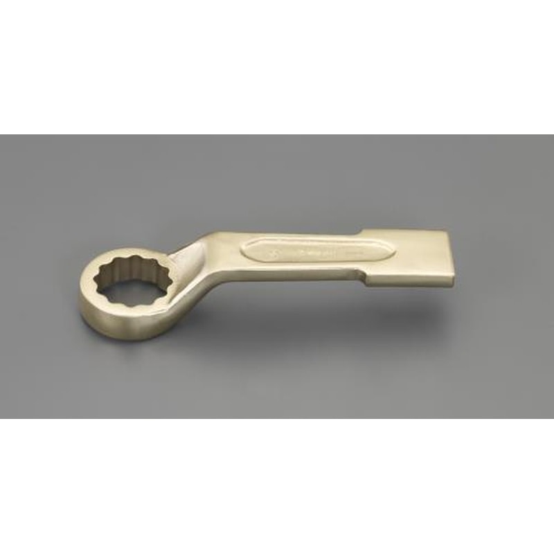 エスコ EA643BK-27 27mm打撃メガネレンチ(オフセット・ノンスパーキング) 1個（ご注文単位1個）【直送品】