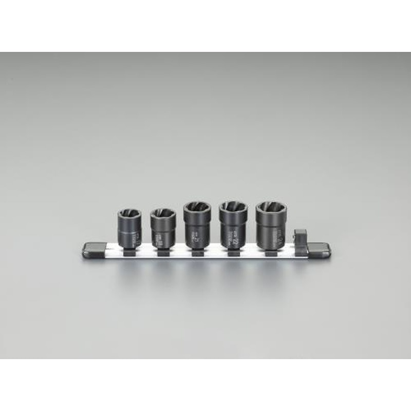 エスコ EA618KP 1/2”DRトルネードソケットセット 1個（ご注文単位1個）【直送品】