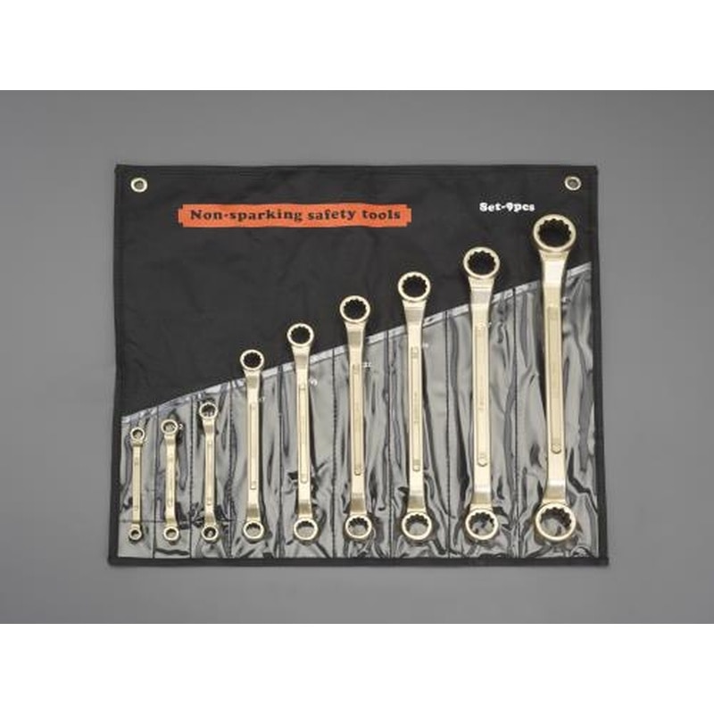 エスコ EA643BD-109[9点]メガネレンチセット(ノンスパーキング) 1個（ご注文単位1個）【直送品】