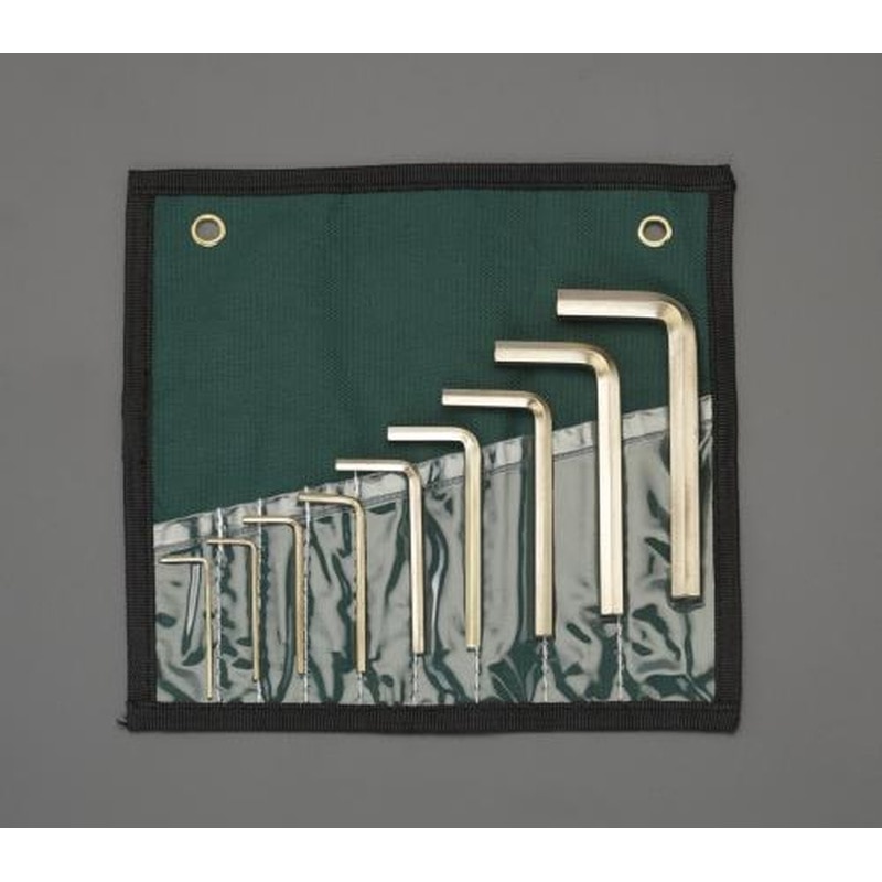 エスコ EA643BP-109[9本組]Hexキーレンチセット(ノンスパーキング) 1個（ご注文単位1個）【直送品】