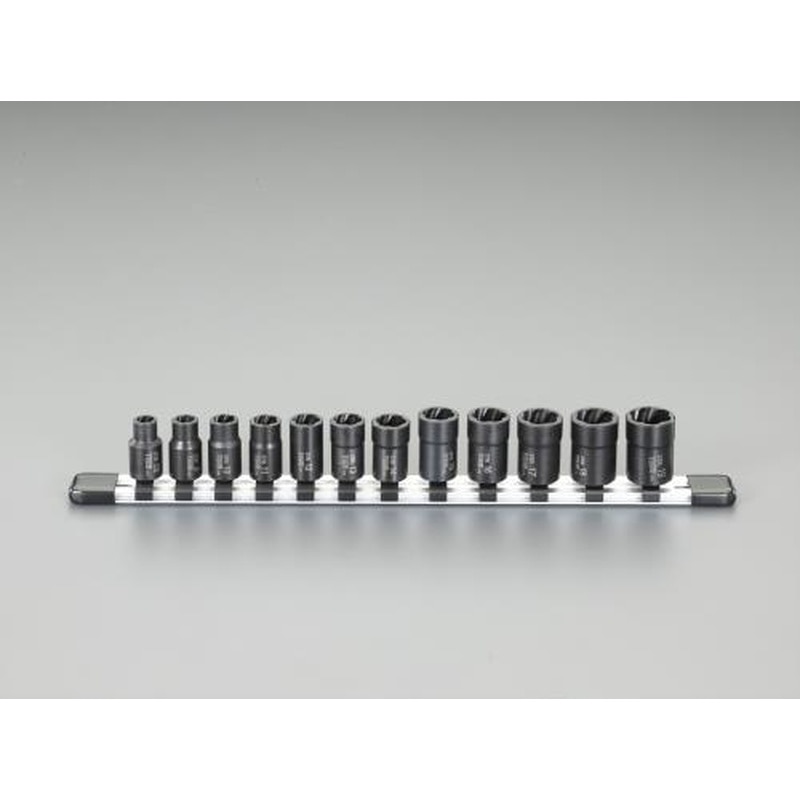 エスコ EA618JM-100 3/8”DRトルネードソケットセット 1個（ご注文単位1個）【直送品】