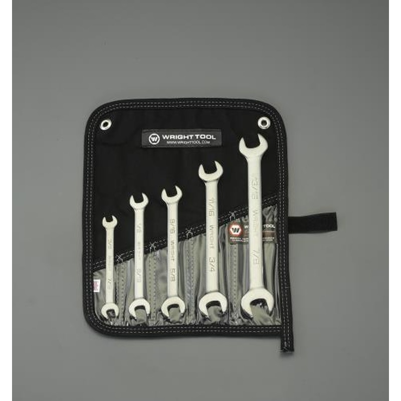 エスコ EA615BF-103 5本組/3/8”-7/8”両口スパナセット 1個（ご注文単位1個）【直送品】