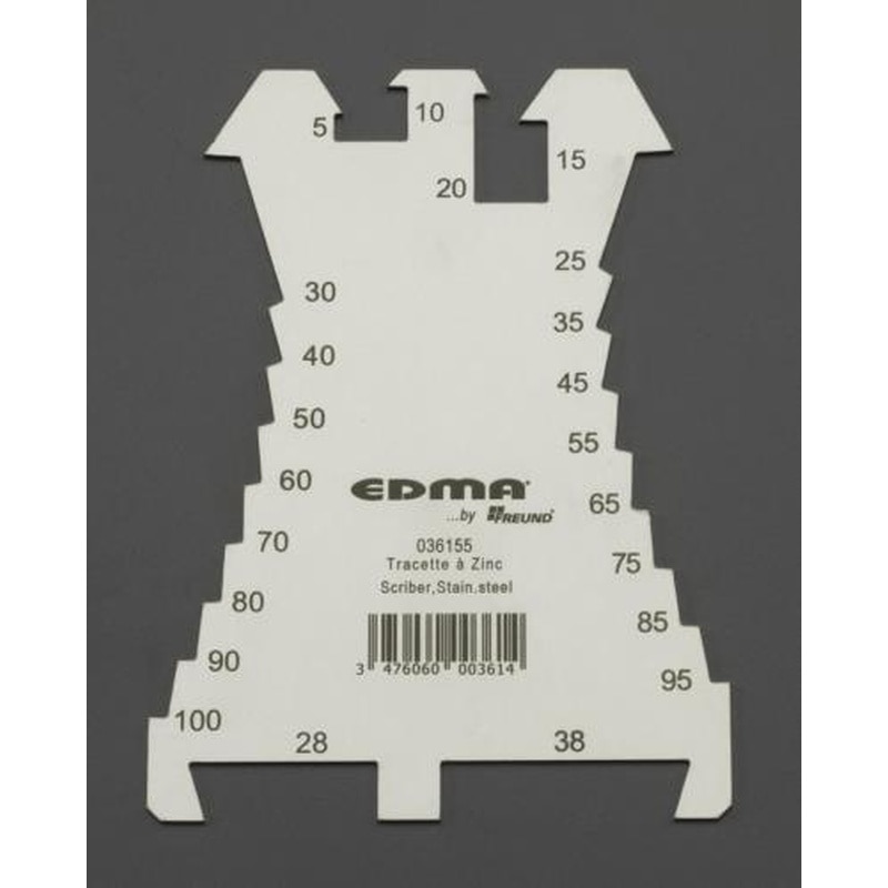 エスコ EA652AD-1 けがきプレート 1個(ご注文単位1個)【直送品】