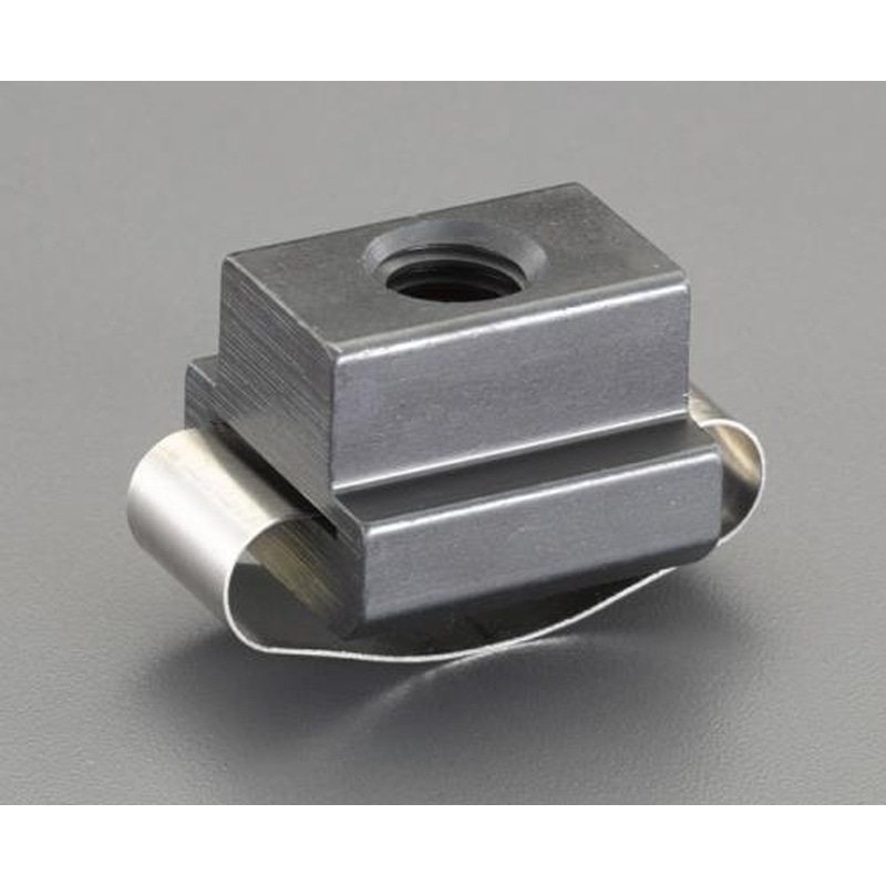 エスコ EA637FP-121 M12/呼14Tスロットナット(スプリング付) 1個（ご注文単位1個）【直送品】