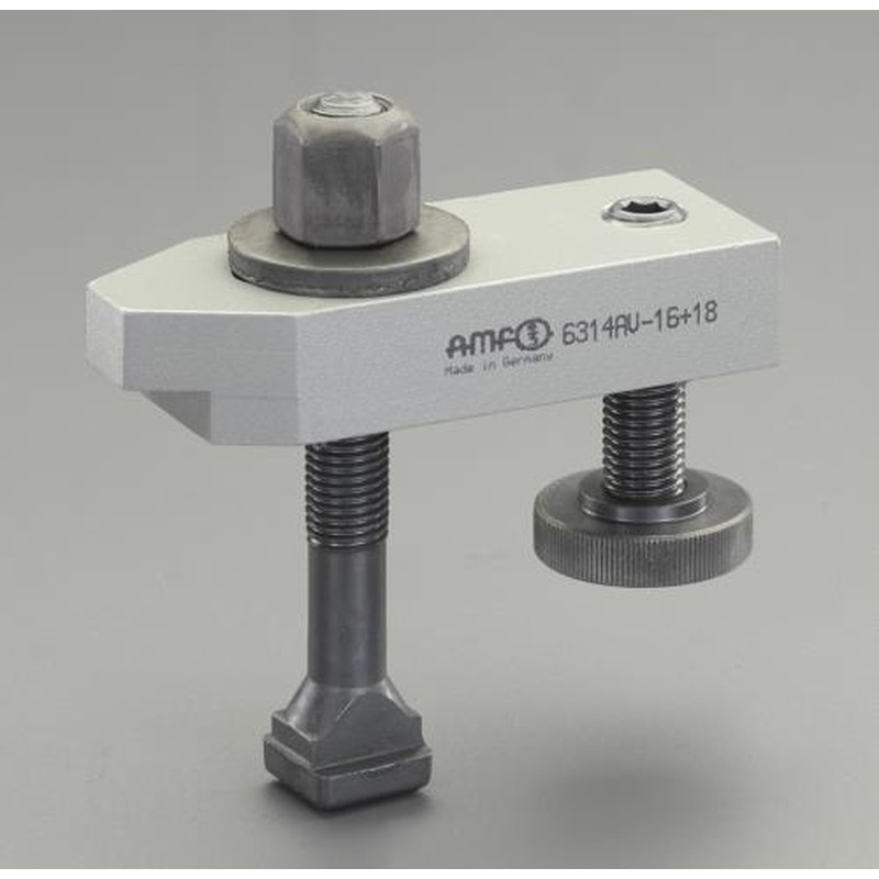 エスコ EA637BF-20 M20/160mmサポートスクリュー付ステップクランプ 1個（ご注文単位1個）【直送品】