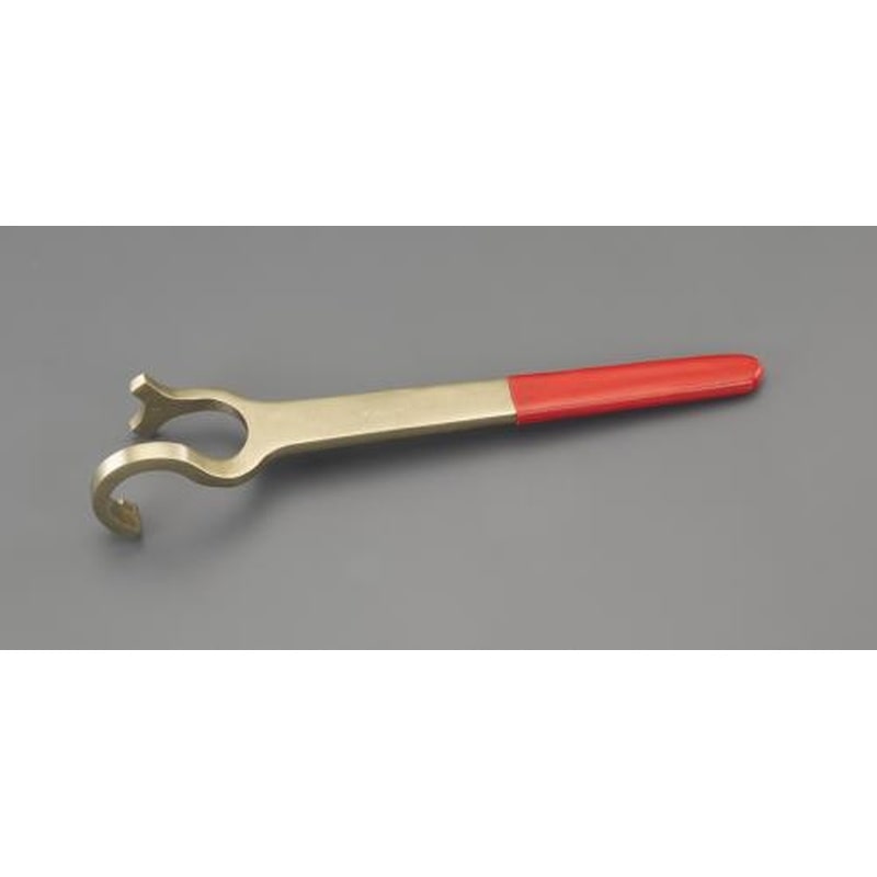 エスコ EA643CB-60 550mmバルブスパナ(ノンスパーキング) 1個（ご注文単位1個）【直送品】