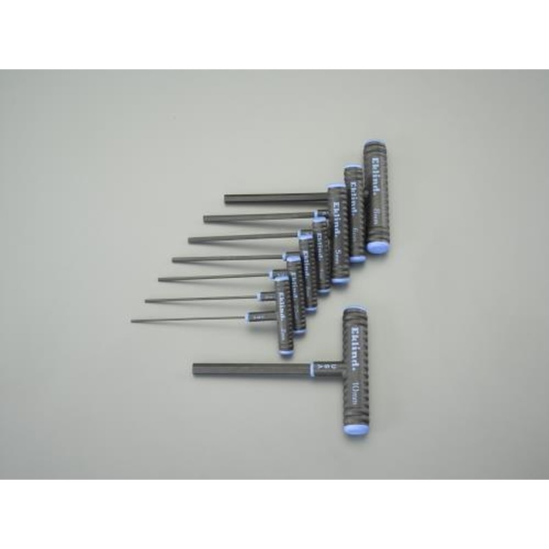 エスコ EA573BM-1 2-10mm/150mm/8本組［Hexagon]T型レンチ 1個（ご注文単位1個）【直送品】