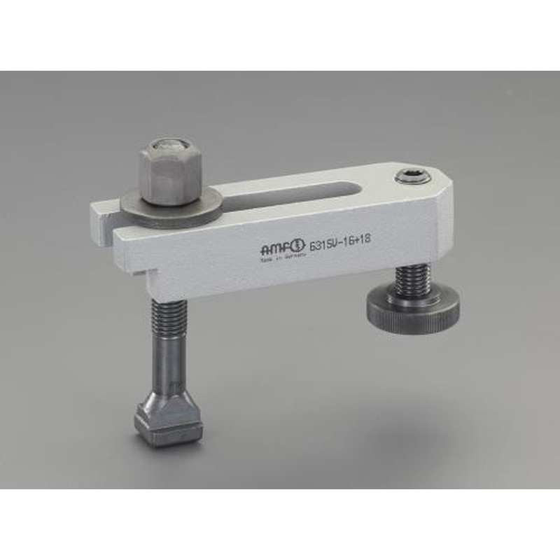 エスコ EA637BG-22 M20/200mmサポートスクリュー付ステップクランプ 1個（ご注文単位1個）【直送品】