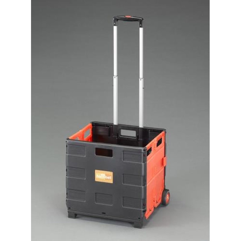 エスコ EA520EA-1 455x380mm/35kgキャリーカート(コンパクト・折畳式) 1個（ご注文単位1個）【直送品】