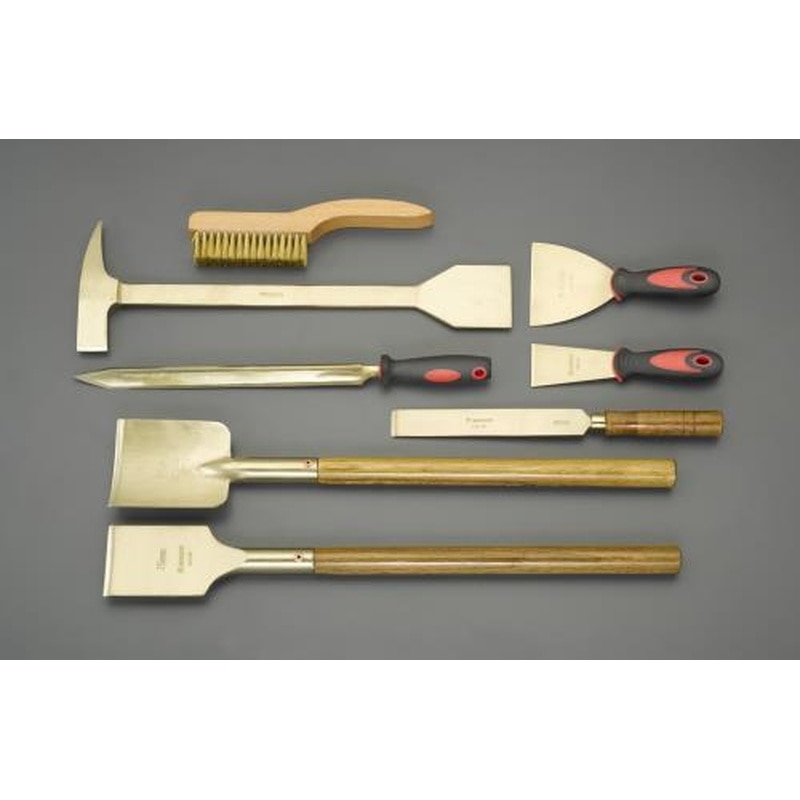 エスコ EA643D-1[9点]ツールセット(ノンスパーキング) 1個（ご注文単位1個）【直送品】