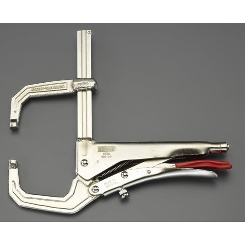 エスコ EA533BE-1 110mm熔接用バイスプライヤー 1個（ご注文単位1個）【直送品】