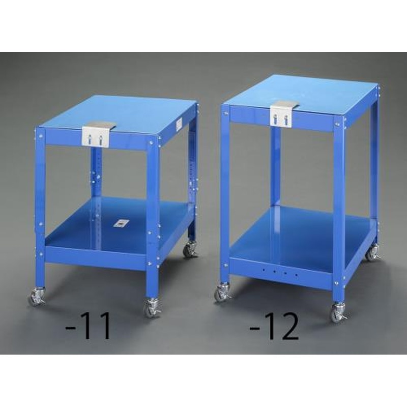 エスコ EA956CH-12 450x600x620-770mmワークテーブル(キャスター付) 1個（ご注文単位1個）【直送品】