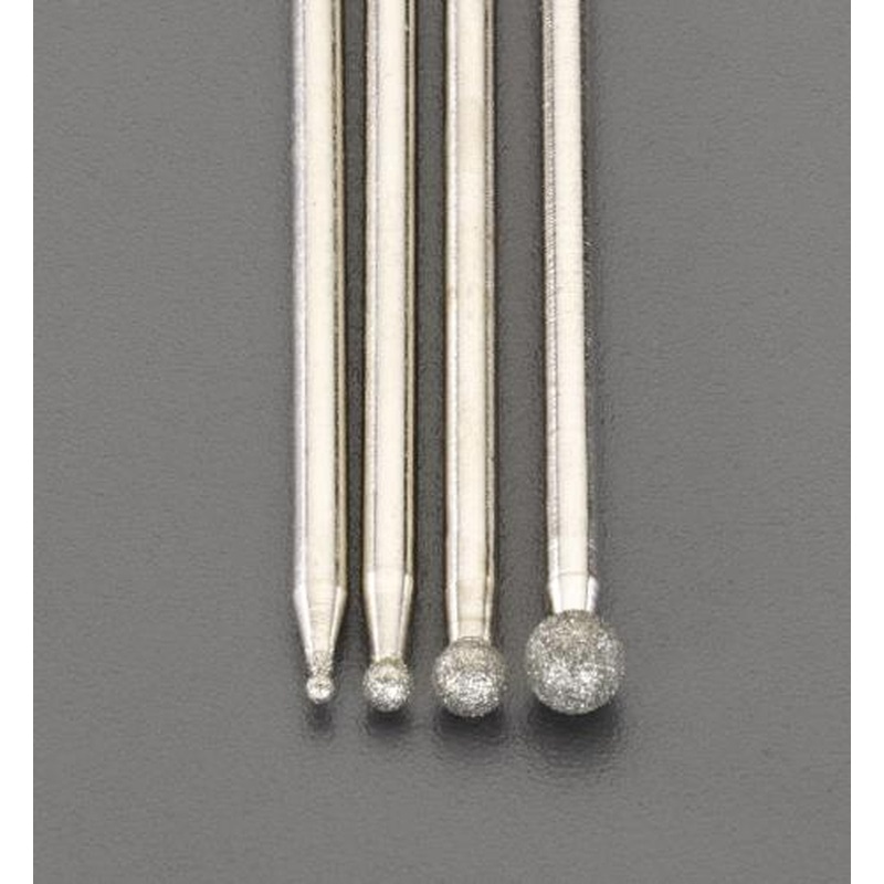 エスコ EA819WM-37 4本組ダイヤモンドビット(2.35mm軸) 1個（ご注文単位1個）【直送品】