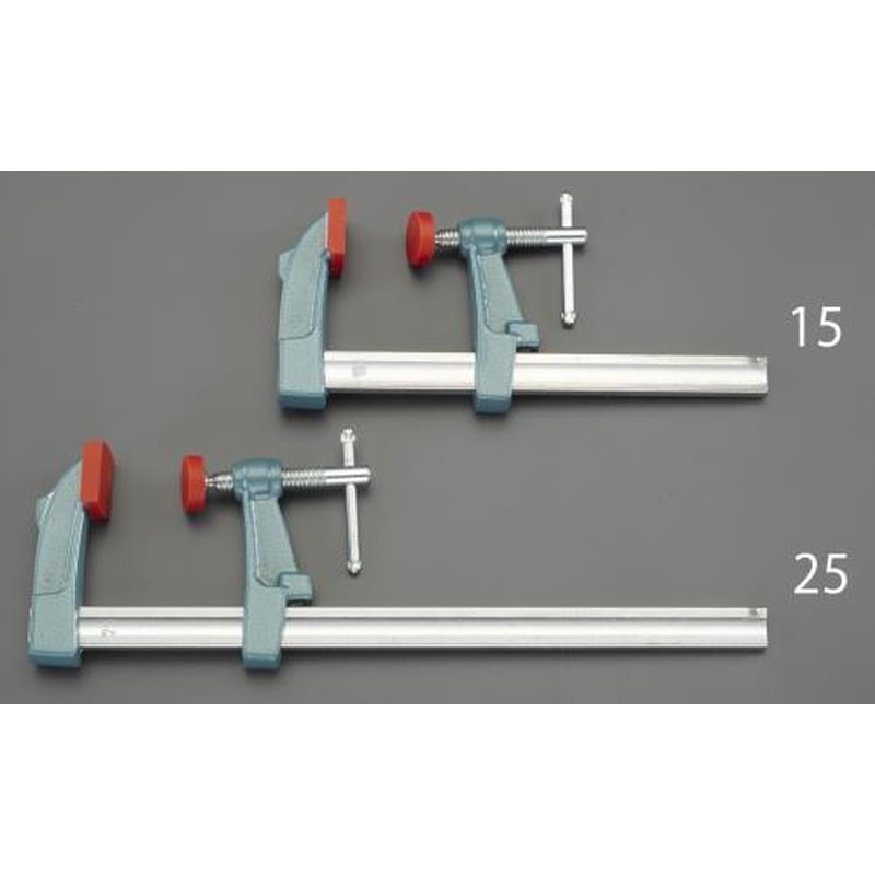 エスコ EA526DA-30 300/60mmL型クランプ 1個（ご注文単位1個）【直送品】