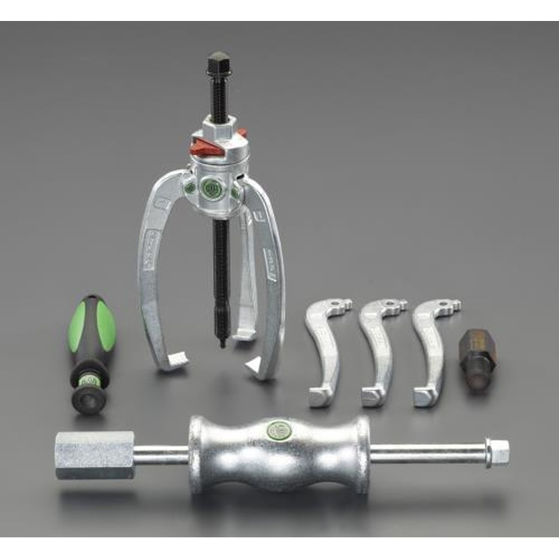 エスコ EA500JM 22-160mmロッキングプーラーセット(スリムアーム) 1個（ご注文単位1個）【直送品】