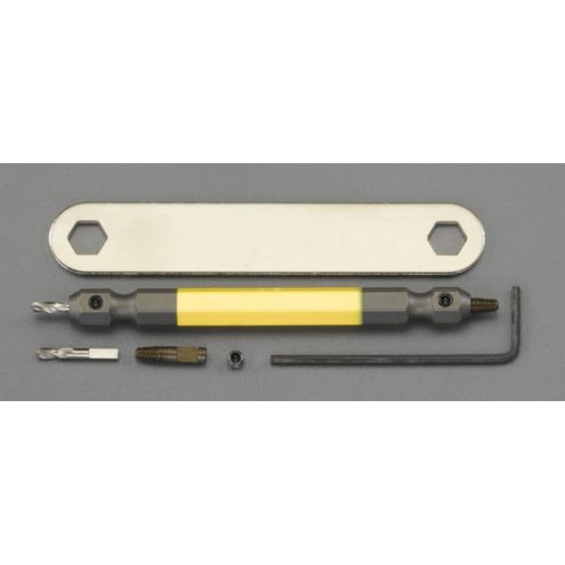 エスコ EA584AB-2L M3.5-5ドリル付エキストラクター 1個（ご注文単位1個）【直送品】